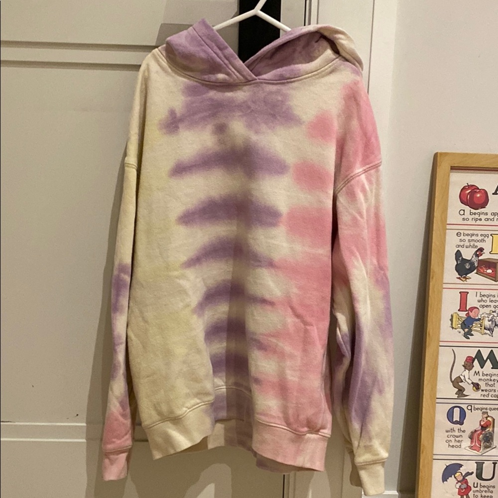 Tie-Dye Hoodie Sweatshirt